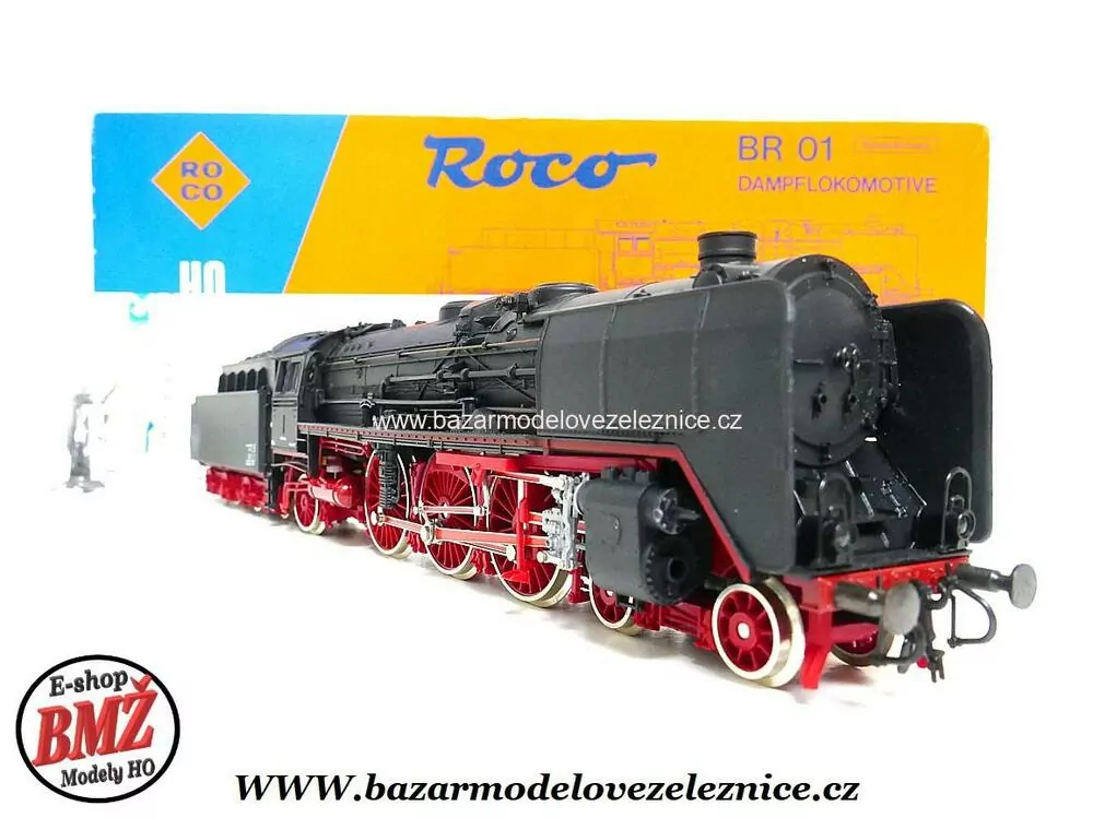 Roco - DC - Parní lokomotiva BR 01 123 DR - HO