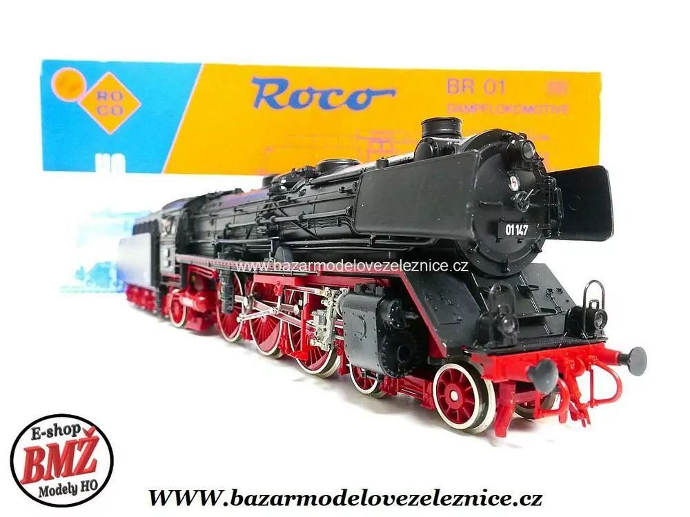 Roco - DC - Parní lokomotiva BR 01 147 DB - HO