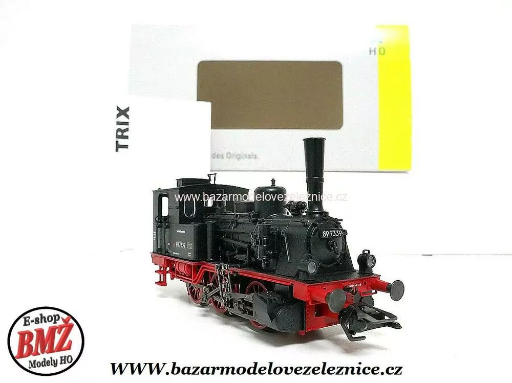 Trix - DCC + ZVUK - Parní lokomotiva BR 89 7339 DB - HO