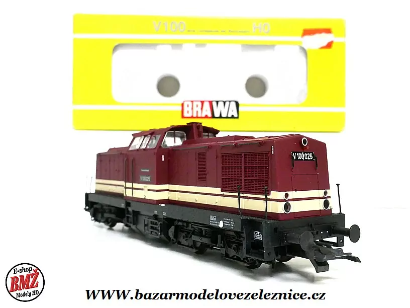 Brawa - DSS - Dieselová lokomotiva V 100 025 DR - HO