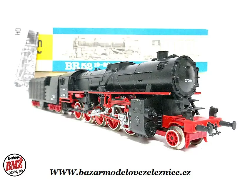 Piko DDR - DC - Parní lokomotiva BR 52 2006 DR - HO