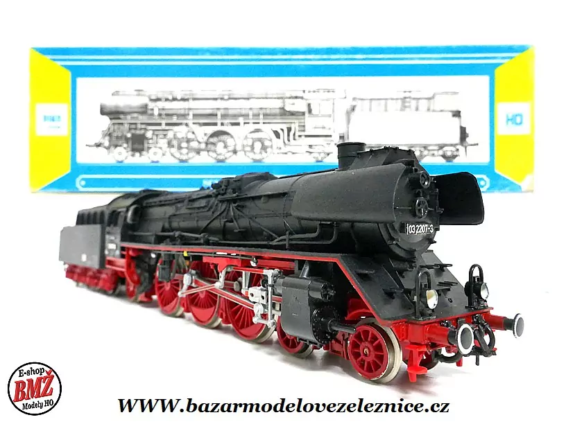 Piko DDR - DC - Parní lokomotiva BR 03 2207 DR - HO