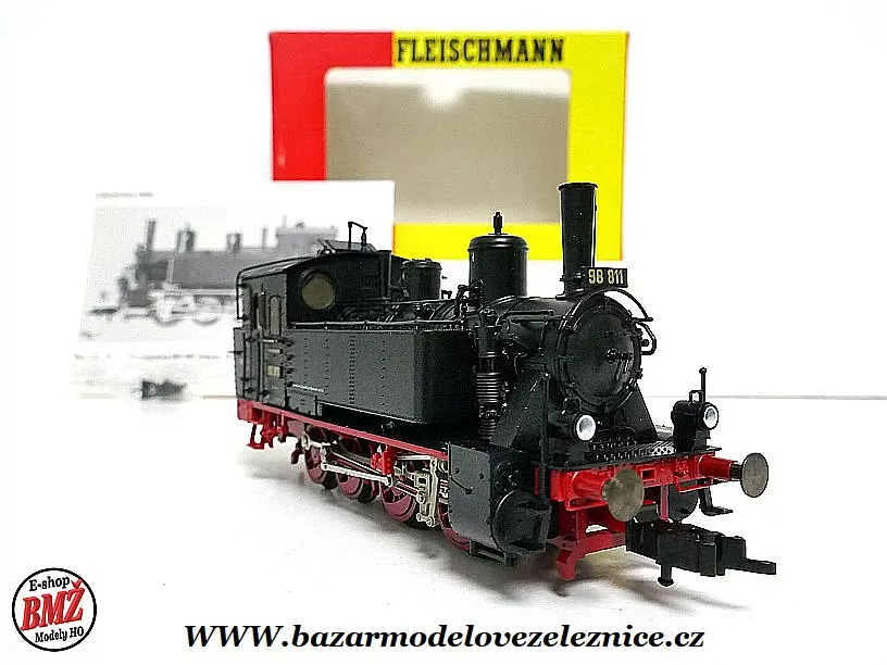 Fleischmann - DC - Parní lokomotiva BR 98 811 DRG - HO