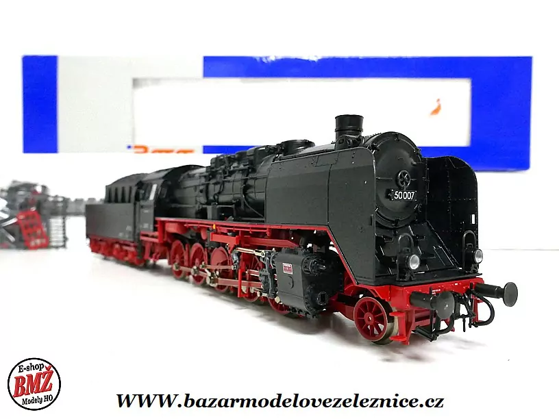 Roco - DSS - Parní lokomotiva BR 50 007 DRG - HO