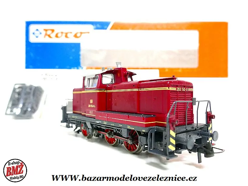 Roco - DSS - Dieselová lokomotiva BR 260 150 DB - HO