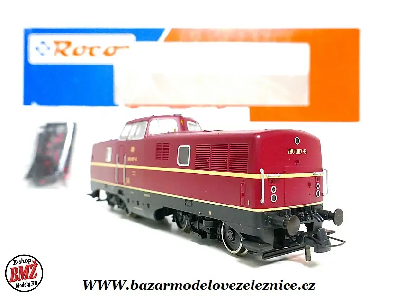 Roco - DSS - Dieselová lokomotiva BR 280 007 DB - HO