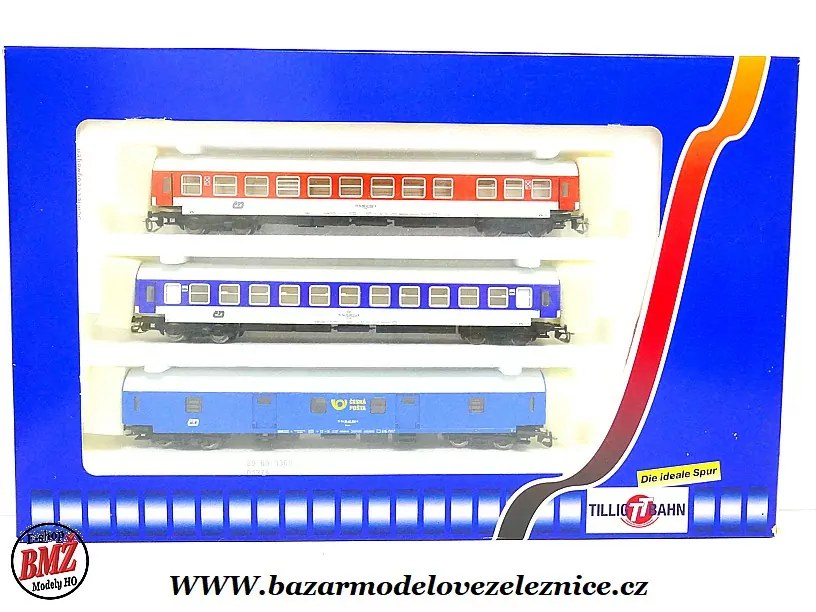 Tillig - Set 3 os. vozů ČD - TT