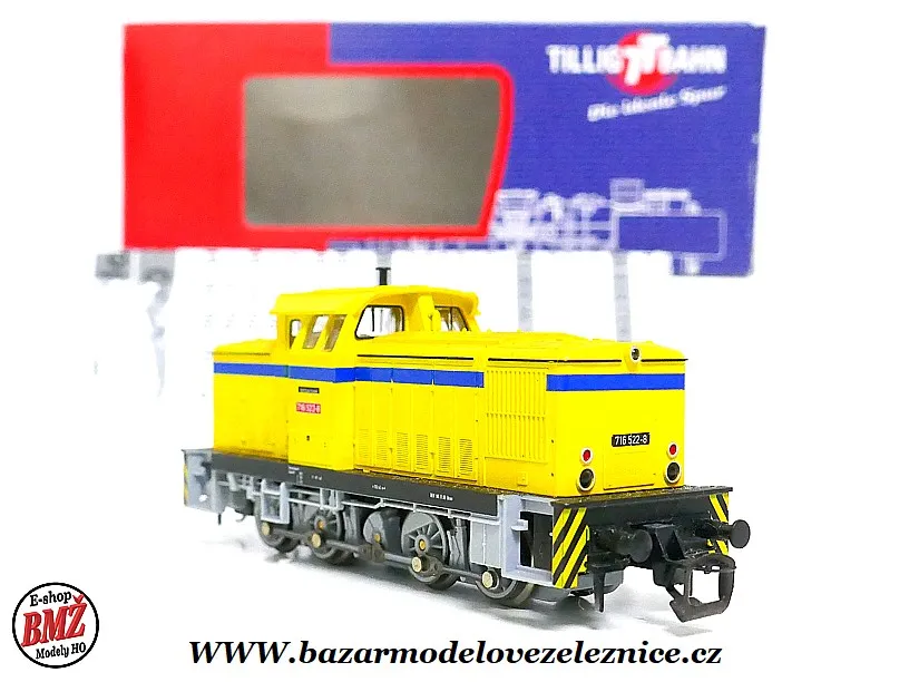 Tillig - DSS - Dieselová lokomotiva BR 716 522 BVO - TT
