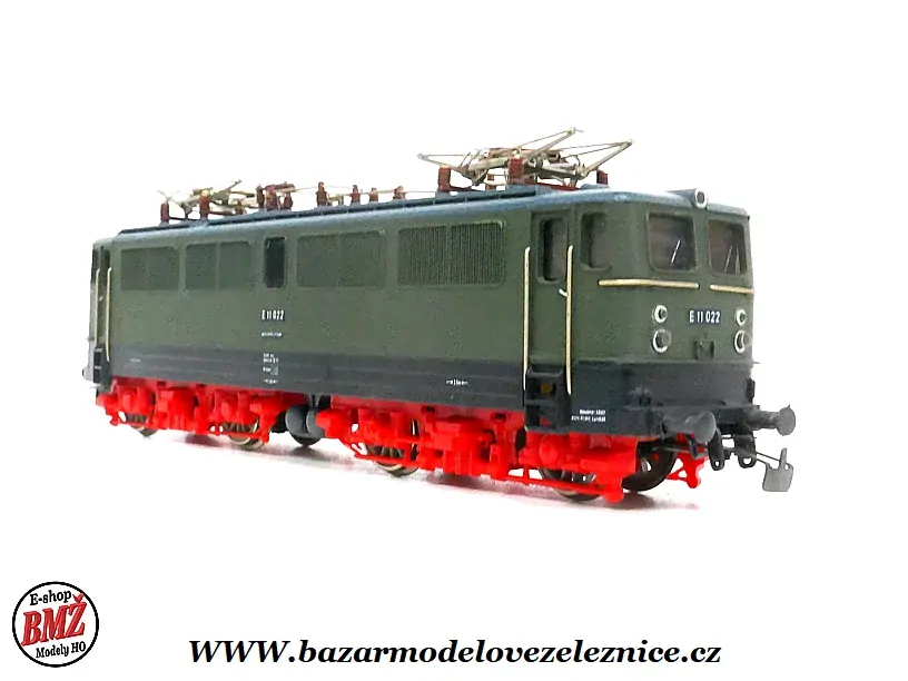 Piko DDR - DC - Elektrická lokomotiva E 11 022 DR - HO