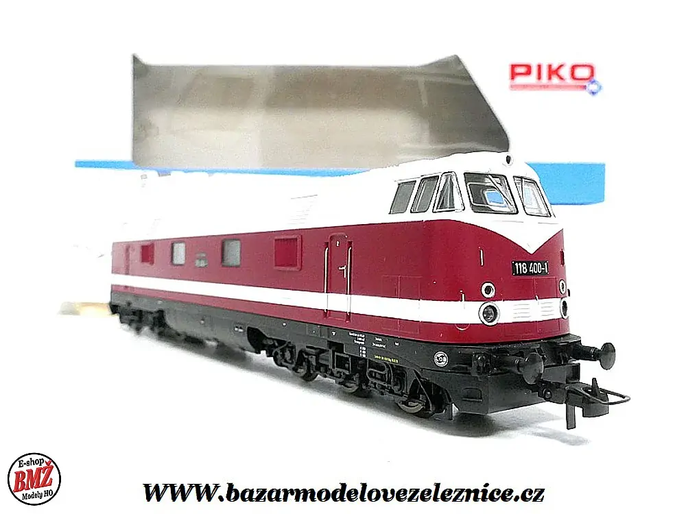 Nové Piko - DSS - Dieselová lokomotiva BR 118 400 DR - HO