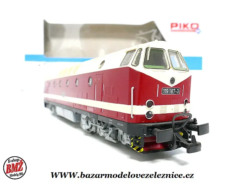 Nové Piko - DSS - Dieselová lokomotiva BR 119 187 DR - HO