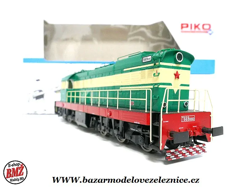 Nové Piko - DSS - Dieselová lokomotiva T 669 0060 ČSD - HO
