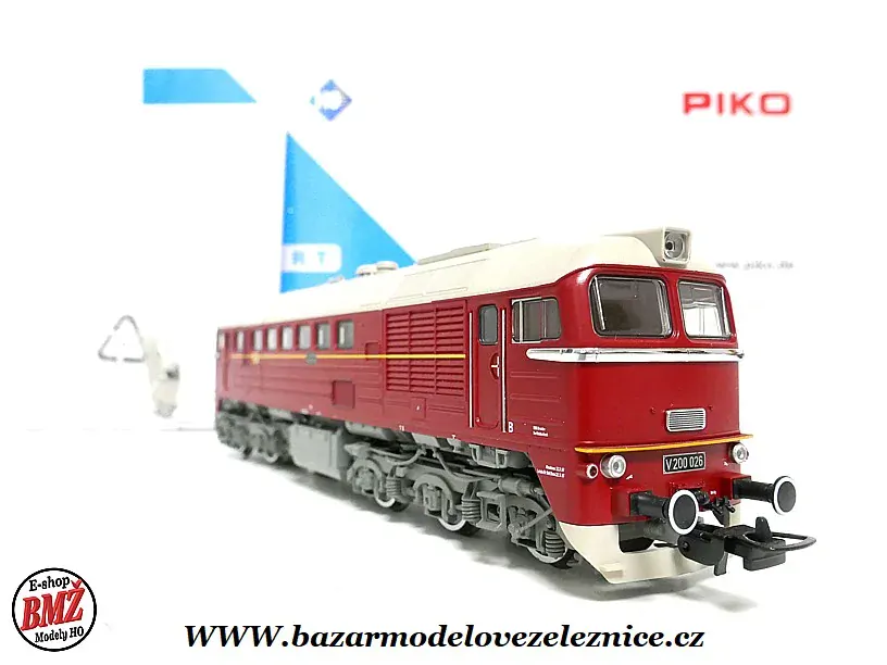 Nové Piko - DSS - Dieselová lokomotiva V 200 026 DR - HO