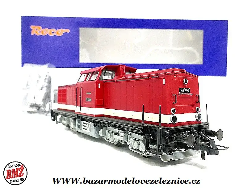Roco - DSS - Dieselová lokomotiva BR 114 626 DR - HO