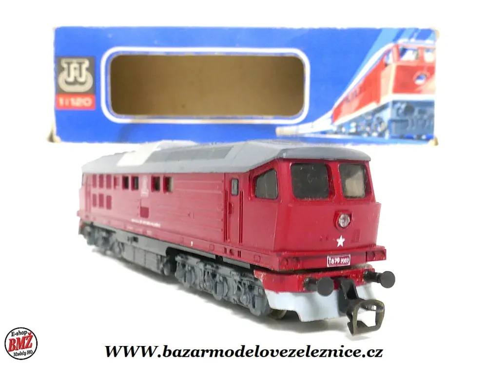 BTTB - Dieselová lokomotiva T 679 ČSD - TT