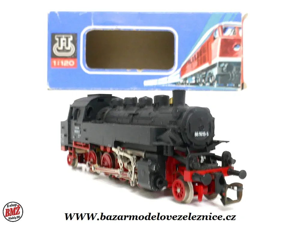 BTTB - Parní lokomotiva BR 86 1615 DR - TT