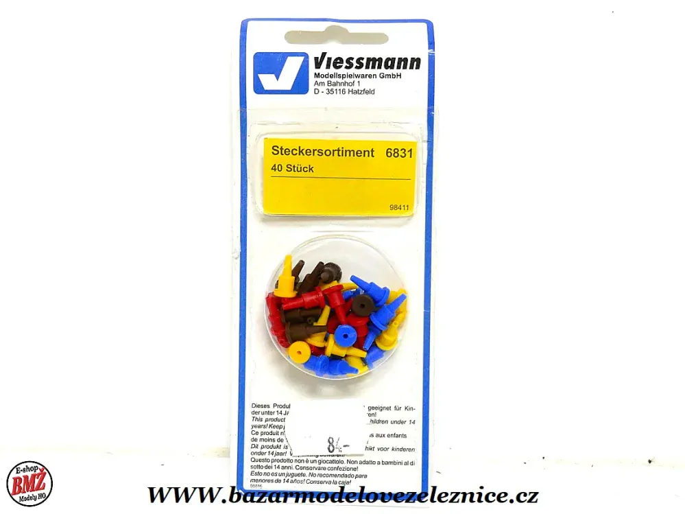 Viessmann - Barevné konektory 40 ks