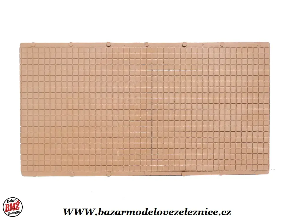 Dekorační panel - dlažba 20x10 cm - HO/TT
