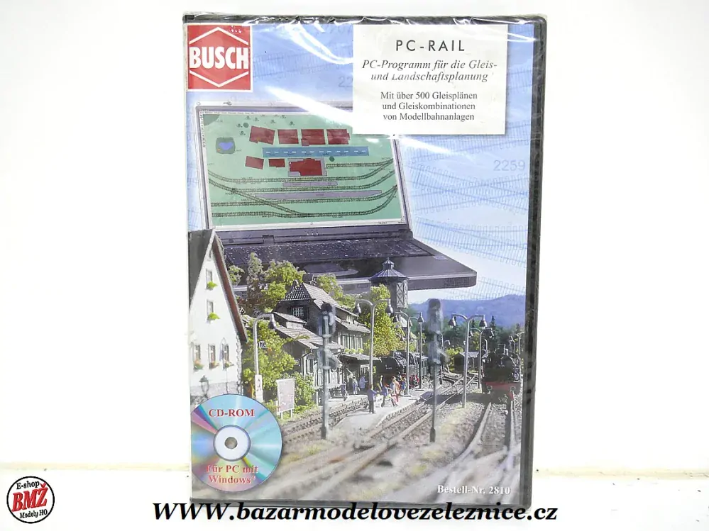 Busch - Software pro plánování kolejiště PC-Rail