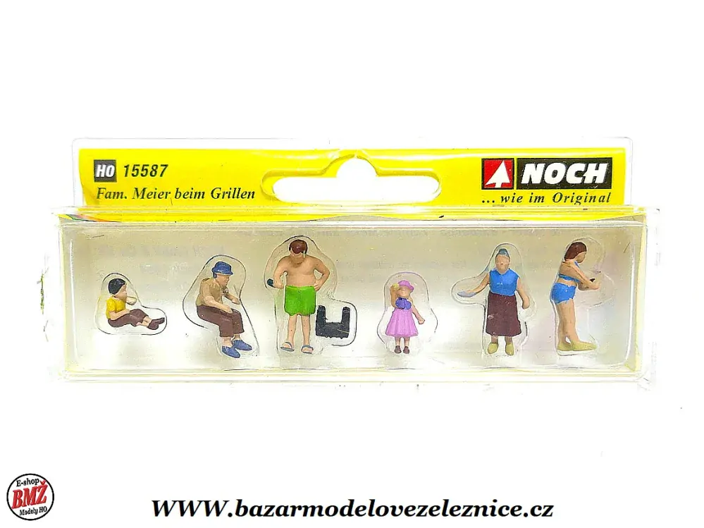 NOCH - Figurky Rodinné grilování - HO