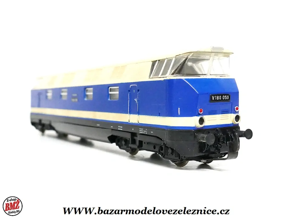 PIKO DDR - DC - Dieselová lokomotiva V 180 059 DR - HO