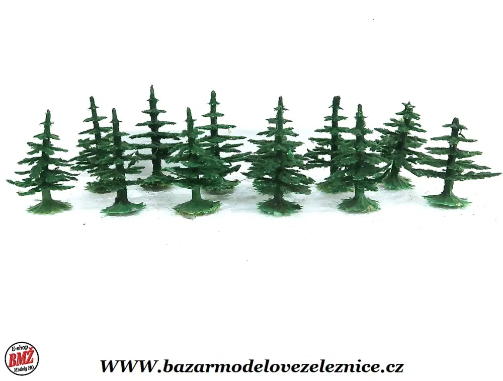 Vero - Smrky - 12 ks 4 cm - HO - TT