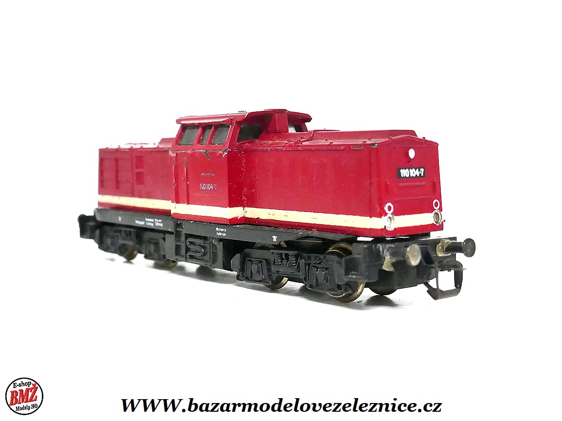 BTTB - Dieselová lokomotiva BR 110 104 DR - TT