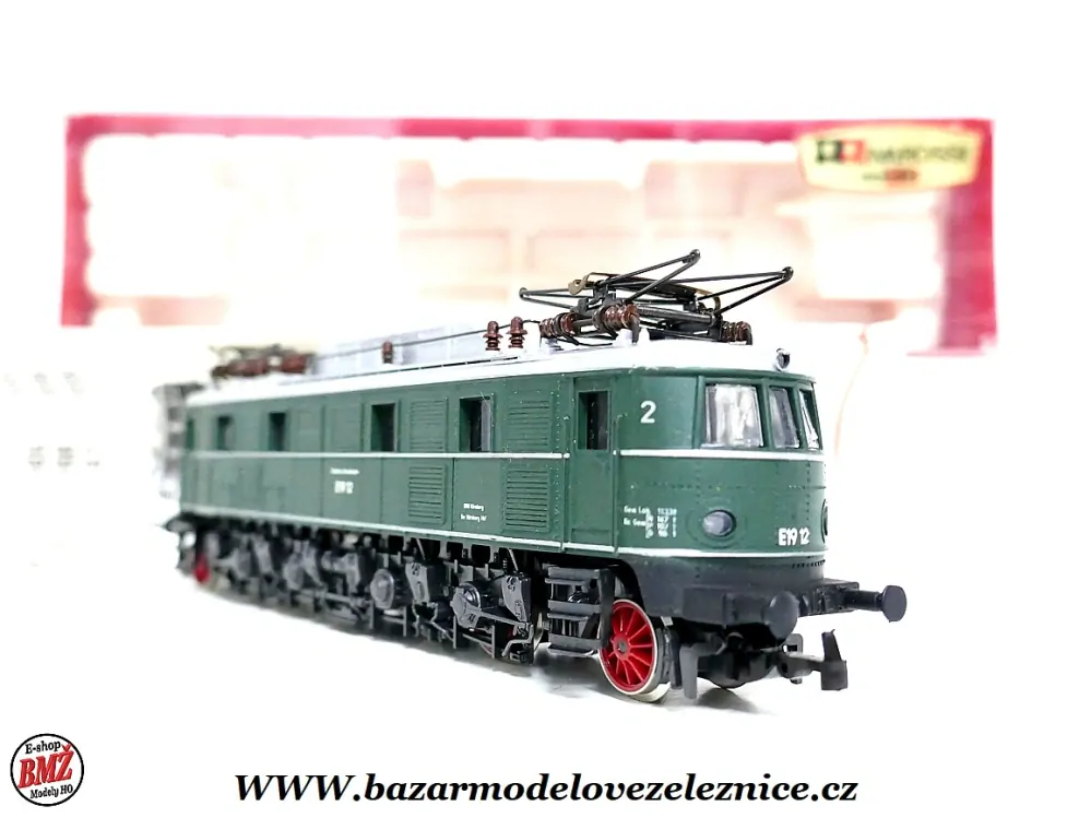 Rivarossi - DC - Elektrická lokomotiva E 19 12 DR - HO