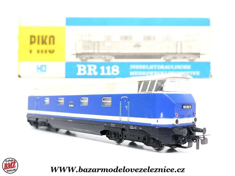 Piko DDR - DC - Dieselová lokomotiva BR 118 059 DR - HO