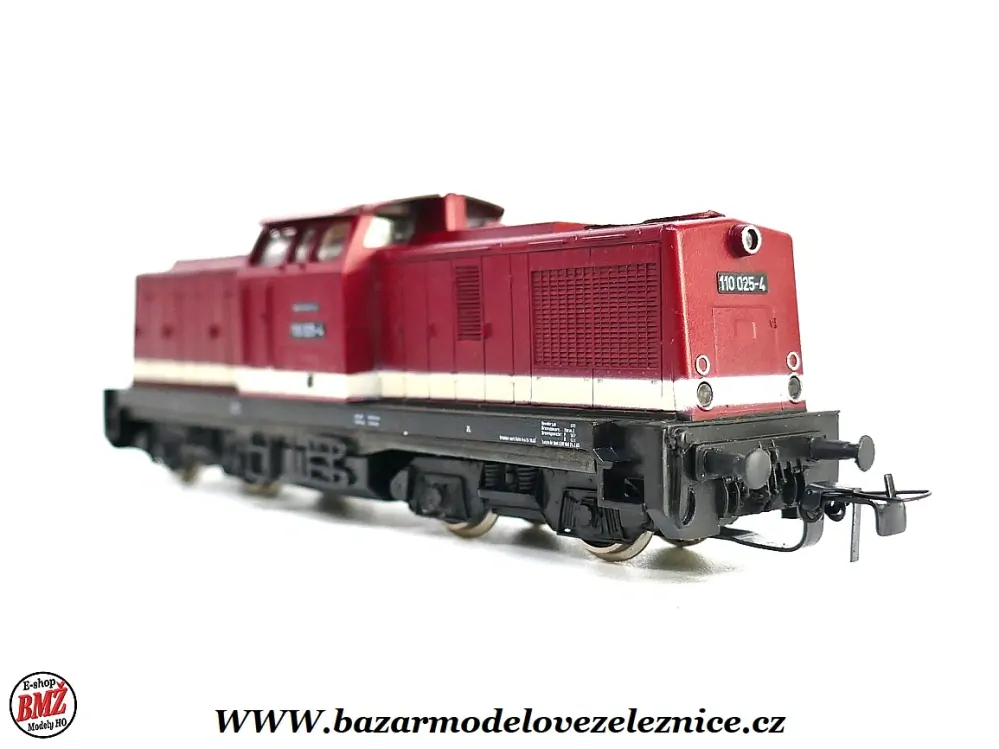 PIKO DDR - DC - Dieselová lokomotiva BR 110 025 DR - HO