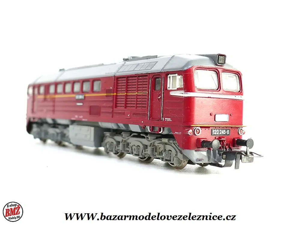 Piko DDR - DC - Dieselová lokomotiva BR 120 245 DR - HO