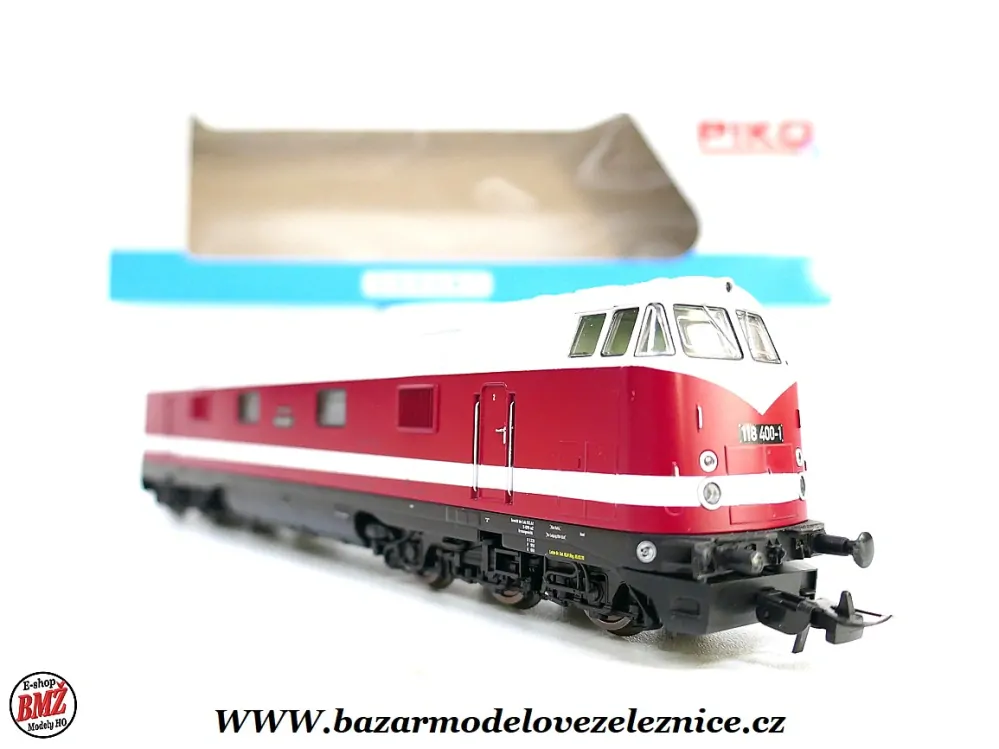 Nové Piko - DSS - Dieselová lokomotiva BR 118 400 DR - HO