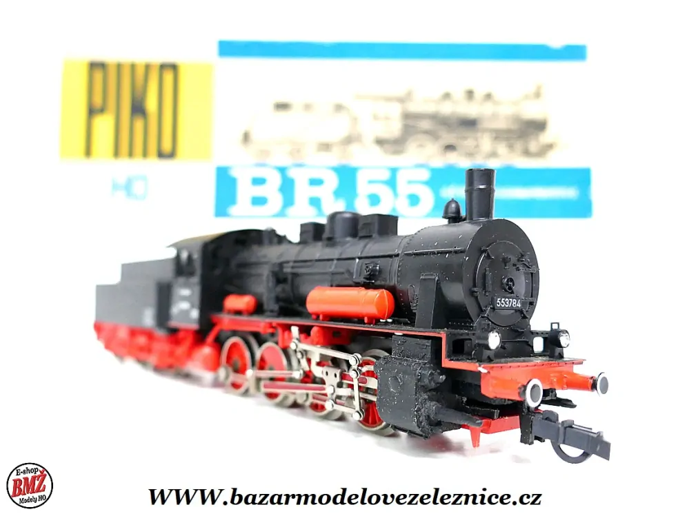 Piko DDR - DC - Parní lokomotiva BR 55 3784 DR - HO
