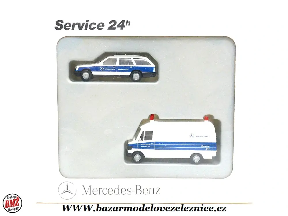 ? - 2 x Mercedes - Servis 24 h Mercedes - HO