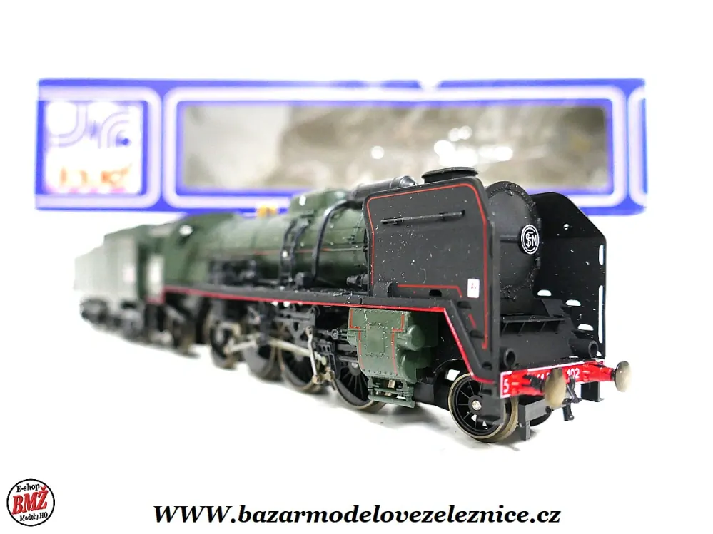Jouef - DC - Parní lokomotiva Serie 141.P.102 SNCF - HO