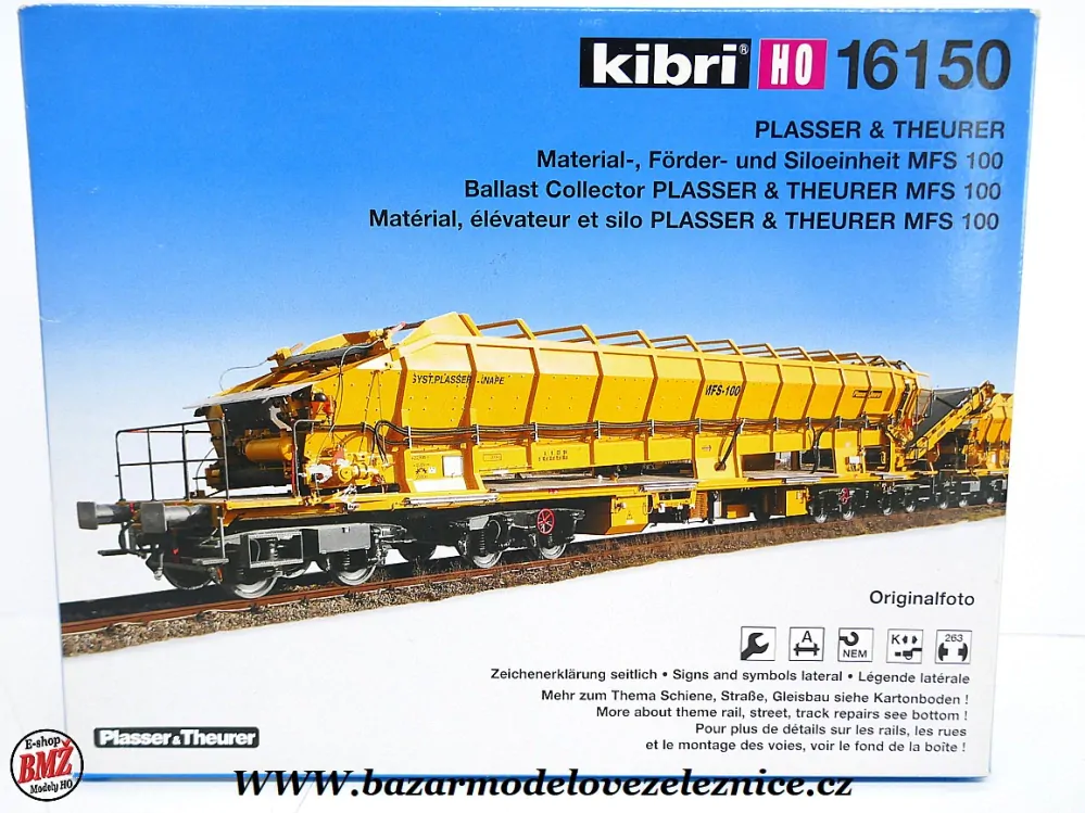 Kibri - Kolejový dopravník materiálu - HO