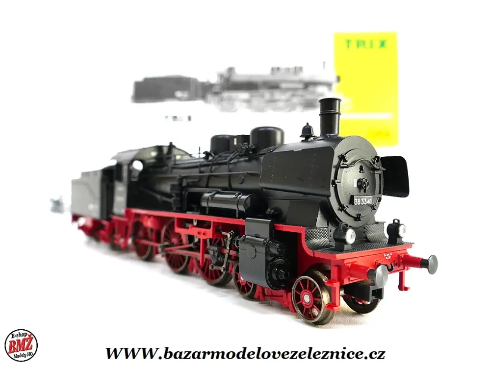 Trix - DSS - Parní lokomotiva BR 38 3341 DR - HO