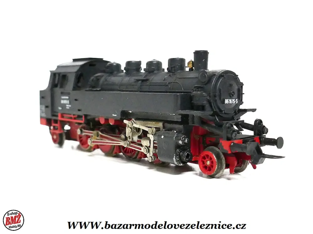 BTTB - Parní lokomotiva BR 86 1615 DR - TT