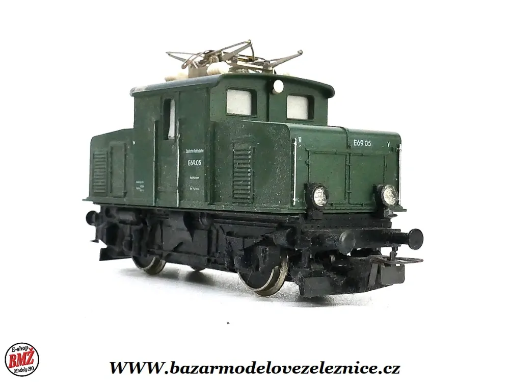 Piko DDR - DC - Elektrická lokomotiva E 69 05 DR - HO