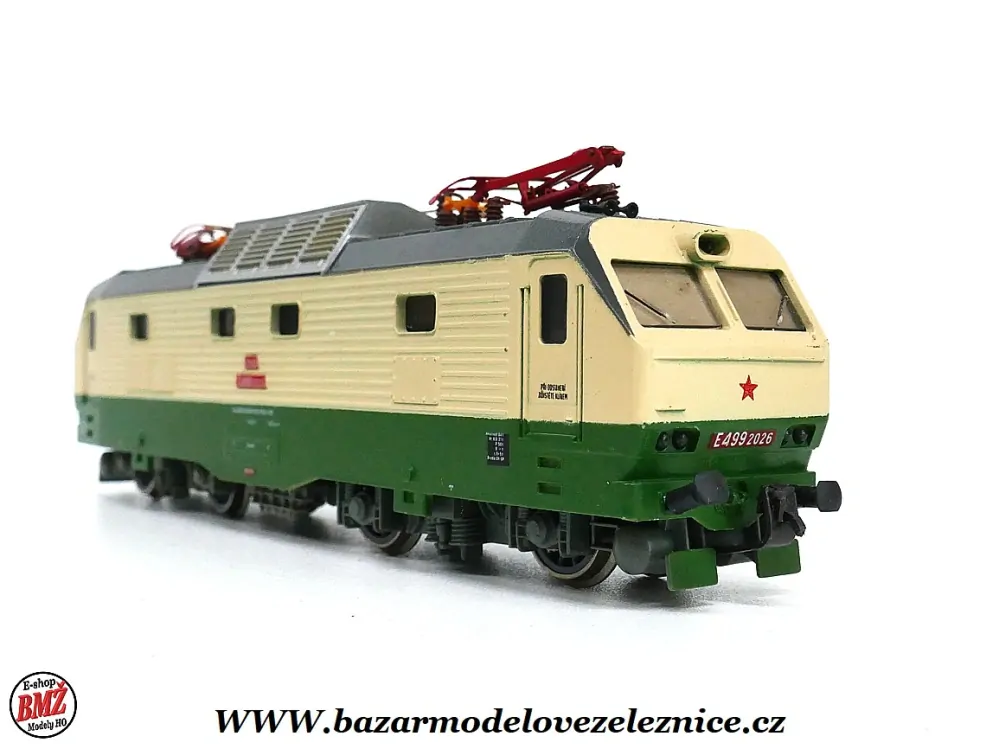 Piko DDR - DC - Elektrická lokomotiva E 499 ČSD - HO