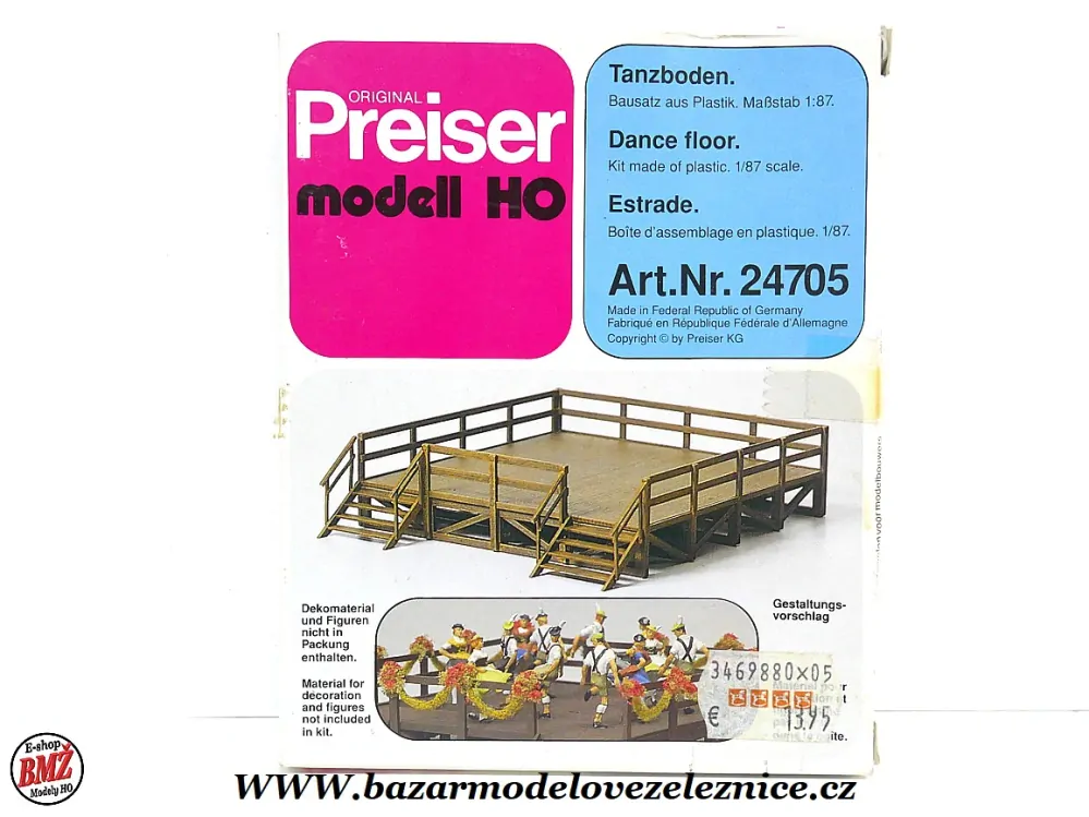 Preiser - Taneční podium - HO