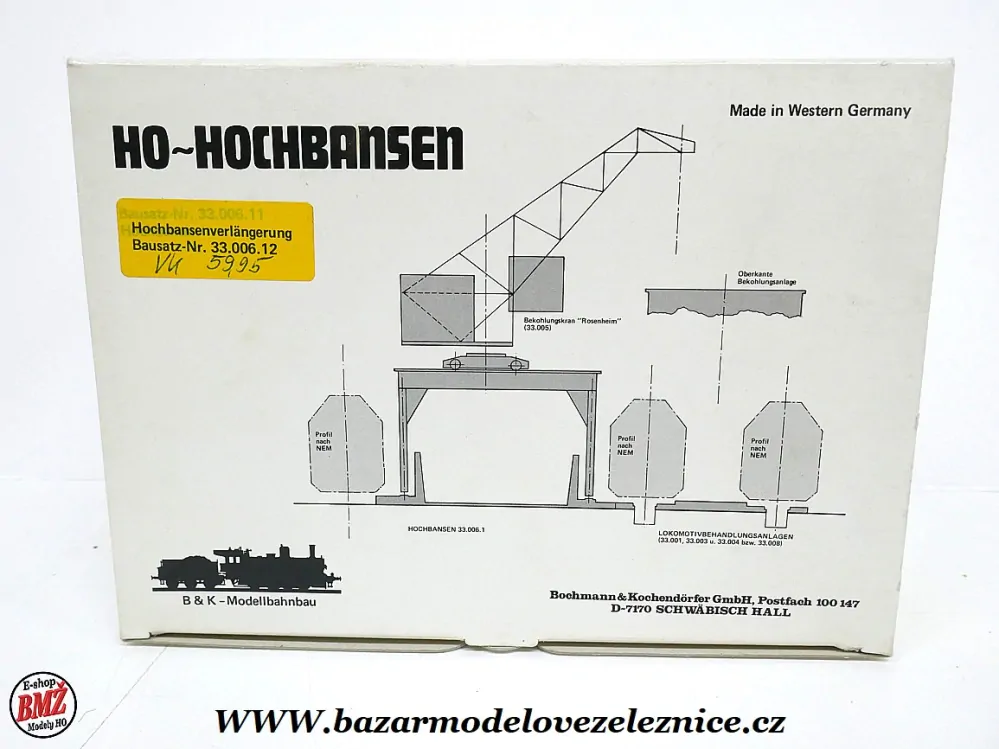 Bochmann & Kochendörfer - Prodloužení vysokého bane - HO