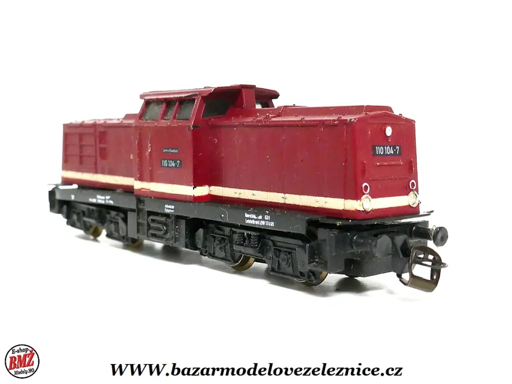 BTTB - Dieselová lokomotiva BR 110 104 DR - TT