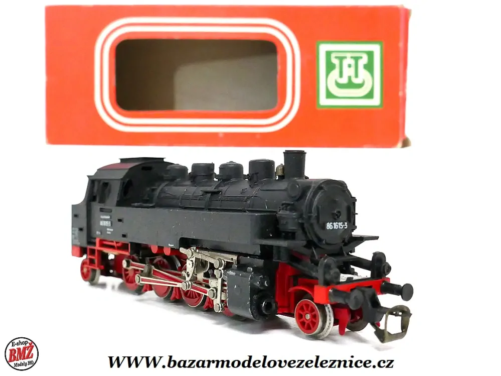 BTTB - Parní lokomotiva BR 86 1615 DR - TT