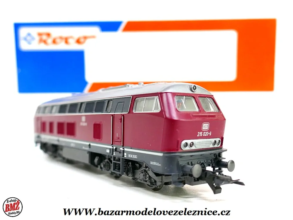 Roco - DC - Dieselová lokomotiva BR 215 020 DB - HO