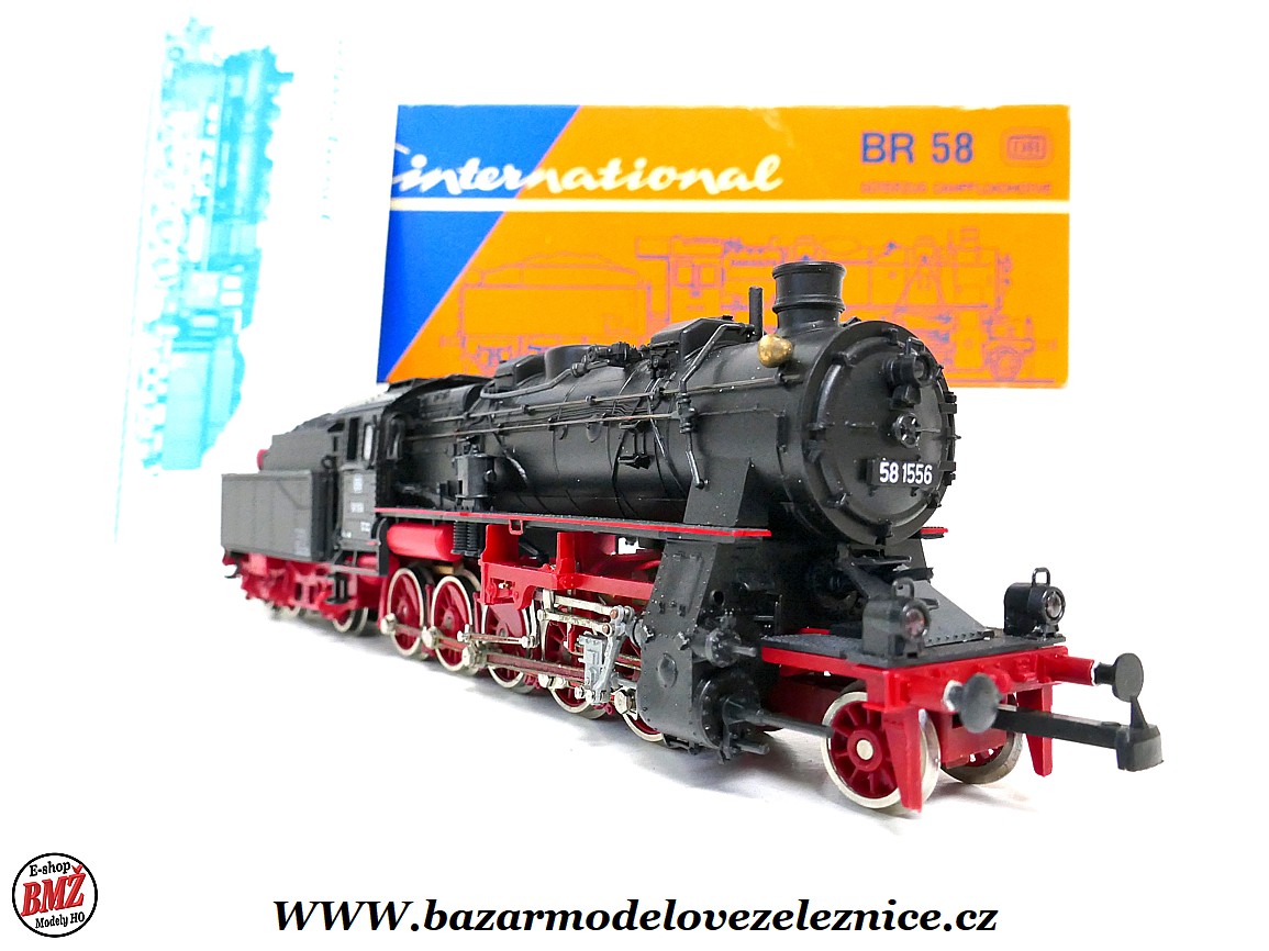 Roco - DC - Parní lokomotiva BR 58 1556 DB - HO