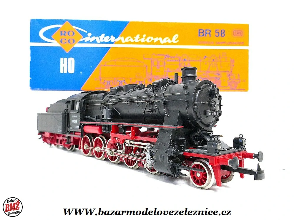 Roco - DC - Parní lokomotiva BR 58 2059 DB - HO