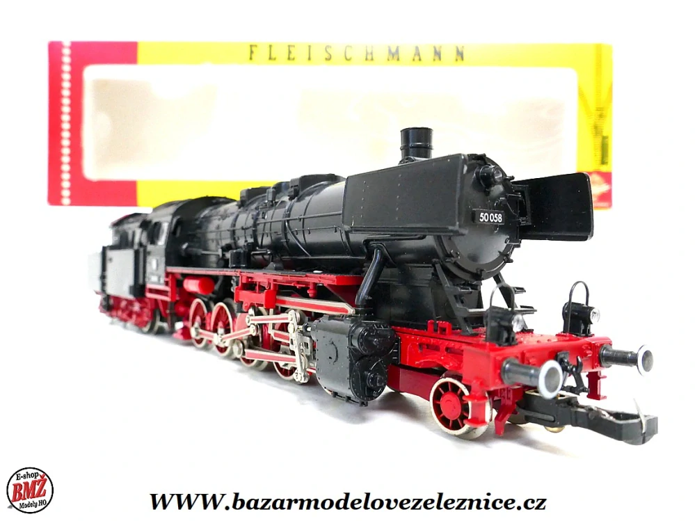 Fleischmann - DC - Parní lokomotiva BR 50 058 DB- HO