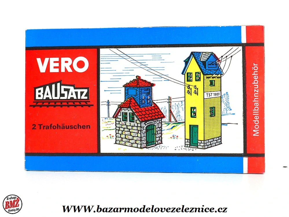 Vero - 2 x trafostanice - HO - TT