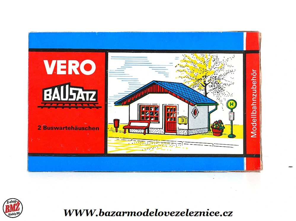 Vero - 2 x autobusová zastávka - HO - TT